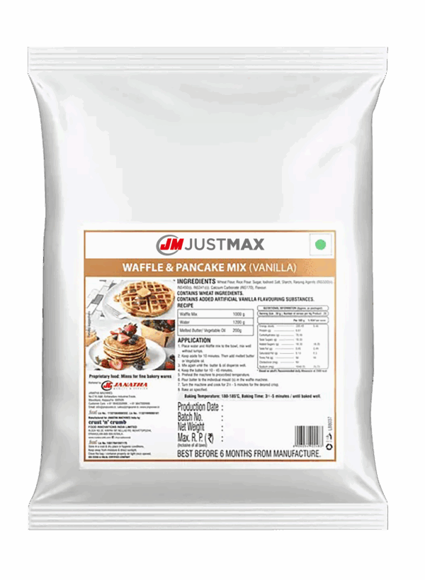 Belgian Waffle & Pancakes Premix- Vanilla