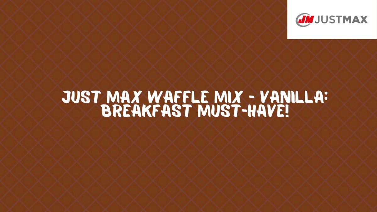 Just Max Waffle Mix