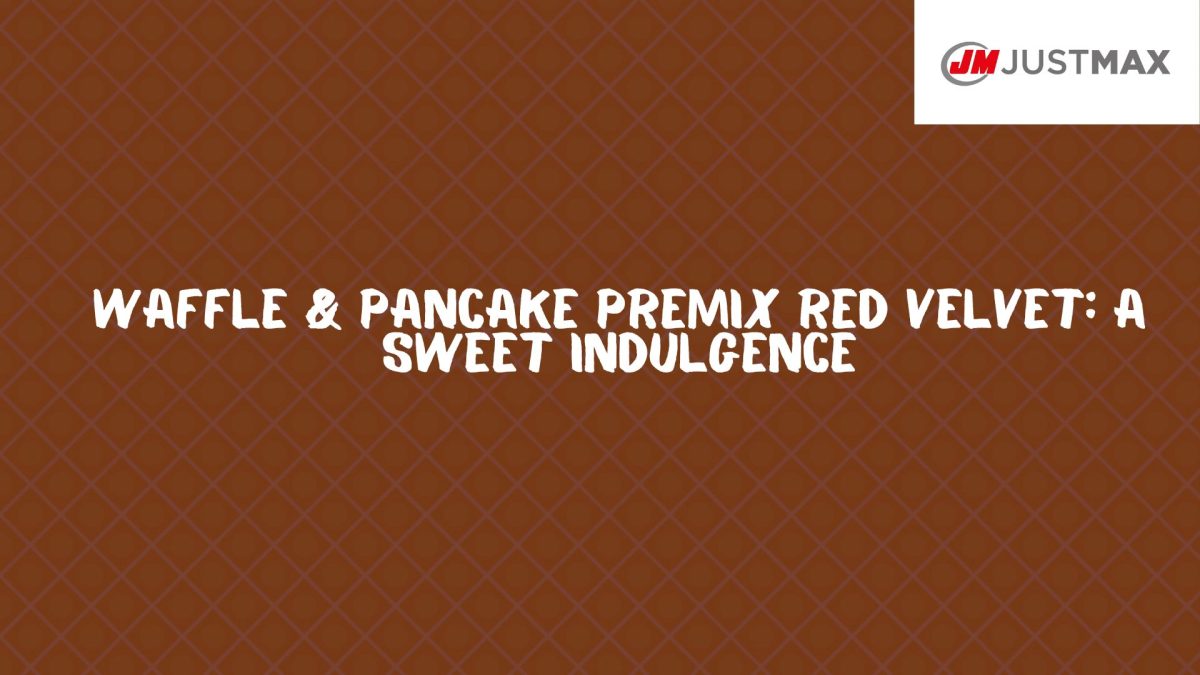Waffle & Pancake Premix Red Velvet A Sweet Indulgence