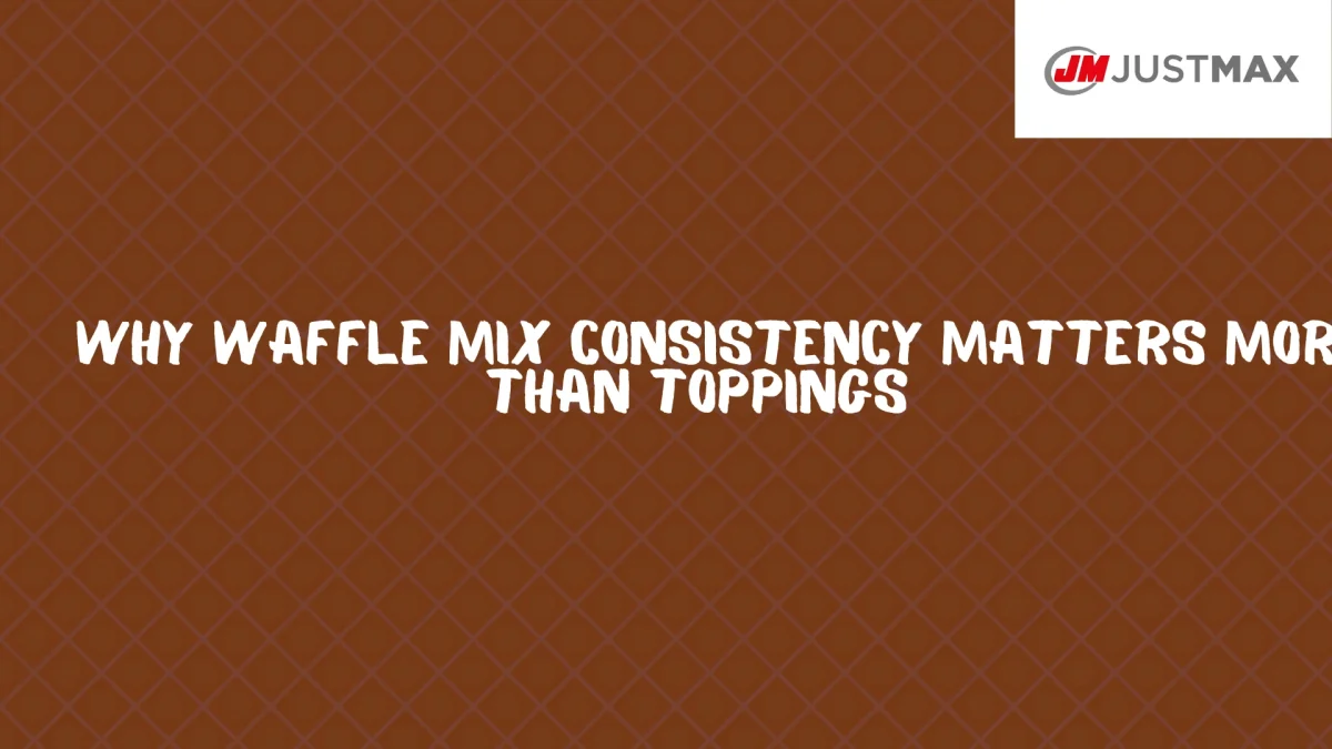 waffle mix consistency